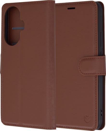 Hoesje geschikt voor Huawei nova 12s - Techsuit Leather Folio Book Wallet Case - Bruin