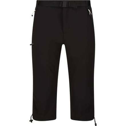 Regatta Heren Xert Stretch III Stretch Active Capri Shorts (Zwart)
