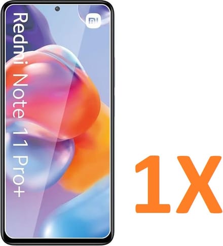 Screenprotector Glas - Tempered Glass Screen Protector Geschikt voor: Xiaomi Redmi Note 11 Pro 5G/Redmi Note 11 Pro+ 5G/Poco X4 Pro 5G - 1x