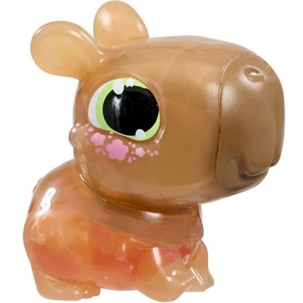 Animagic Let's Glo Capybara Brown - Speelfiguur - Lichtgevende Capybara