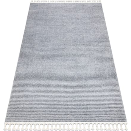 Kleden Rugsx Tapijt SEVILLA PC00B strips , prążki grijs 140x190 cm