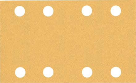 Bosch Accessories EXPERT C470 2608900881 Oscillerend schuurpapier Geperforeerd Korrelgrootte (num) 120 (l x b) 133 mm x 80 mm 10 stuk(s)