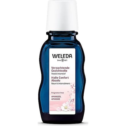WELEDA - Verzachtende Gezichtsolie - Amandel - 50ml - 100% natuurlijk