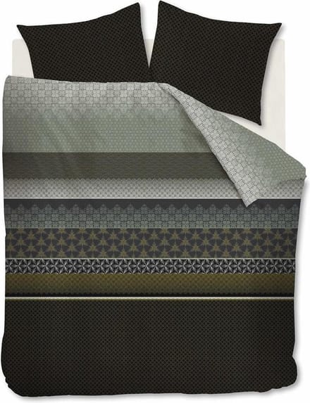 Beddinghouse Densley Dekbedovertrek - Litsjumeaux - 240x200/220 cm - Green