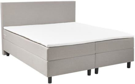 Nessa® - 120x220 Boxspring Rolene Blauw - Complete Boxspring - Inclusief Topper