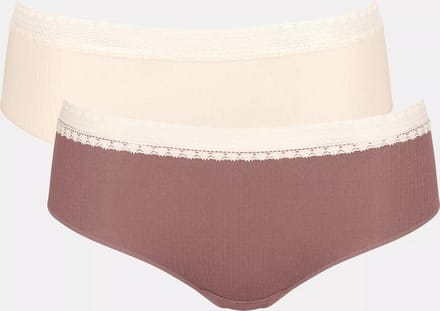 sloggi GO Ribbed Hipster C2P Dames Onderbroek - Maat XL