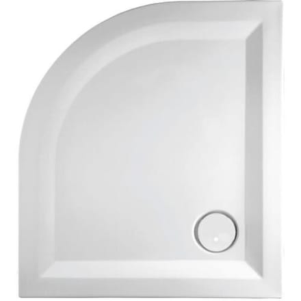 Mauersberger quadrant shower tray Albis 100 x 90 x 2.5 cm super flat left 2110000401