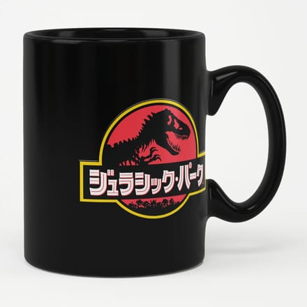 Jurassic Park Kopje/koffiemok met Japans logo