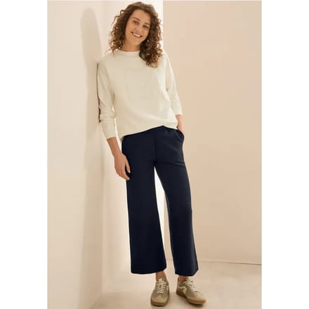 Broek Wide Legs Bouclè