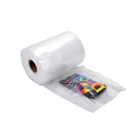 Inpakr Buisfolie 10 cm x 540 m - 100 Micron - Transparant LDPE - 1 Rol