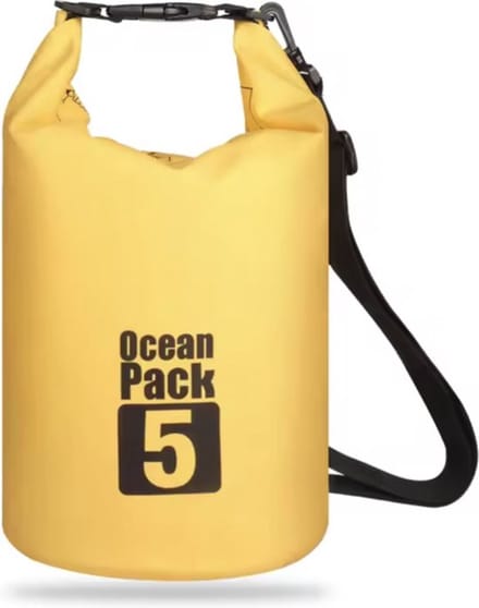 Nixnix® - Waterdichte Tas - Dry bag - 5L - Geel - Ocean Pack