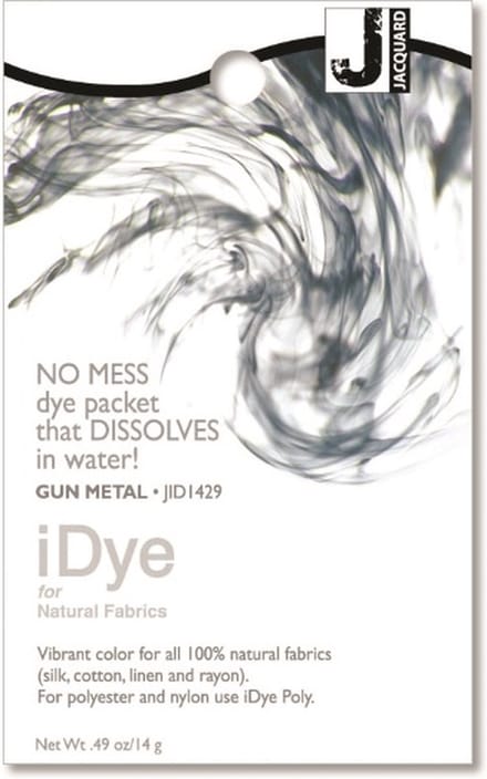 Jacquard iDye Natural textielverf Gunmetal 14 g