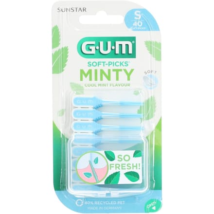 Gum Soft Picks Minty Small 40 Tandenstoker