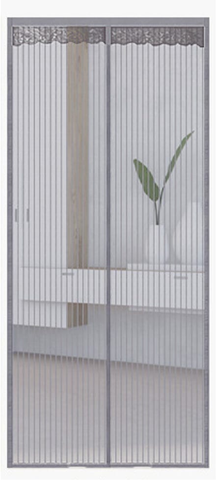 Klamboe met magnetische sluiting voor deur
