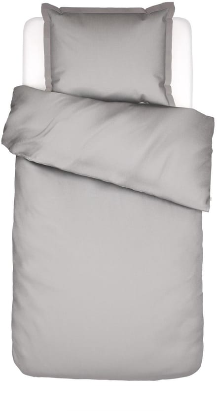 Essenza Aziza Dekbedovertrek Cloud grey - Eenpersoons – 140x200/220 cm
