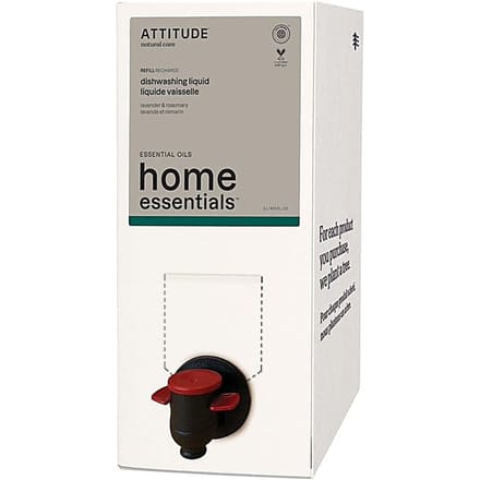 Attitude Afwasmiddel lavendel & rozemarijn refill 2 Liter