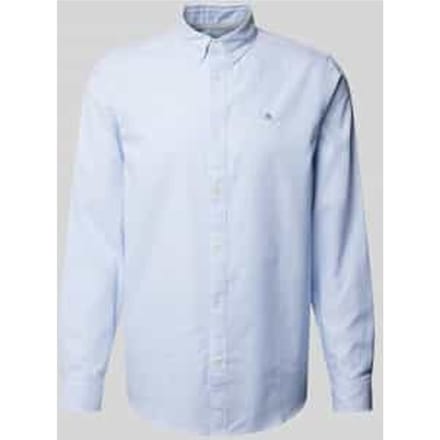 Overhemd Lange Mouw Scotch &amp; Soda Overhemd Streep Lichtblauw