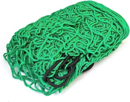 Doodadeals® Aanhangernet / Afdeknet – 1,50×2,20 m – Elastisch Koord – Ladingnet