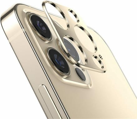 Camera Lens Glass Protector Geschikt voor:  Apple iPhone 12 - Goud