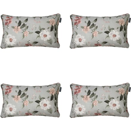 Madison - Sierkussen Julliete - Multikleur - 30x50x10cm - Set van 4