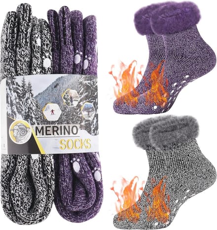 Thermal Socks for Women - Ultra Warm Thick Socks (Size 37-42)