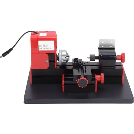 Mini Gemotoriseerde Draaibank Machine DIY Elektrisch Gereedschap 20000rpm 24W Z20002