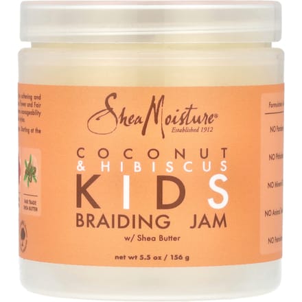 SheaMoisture Kinderjam, Kokos & Hibiscus, met Sheaboter, 156 gram (156 gr) beige