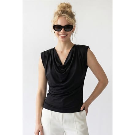 Mouwloze Collo Blouse