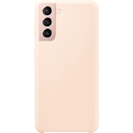 Samsung Galaxy S21 Siliconen Back Cover - Pink Sand