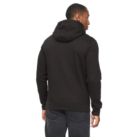 Crosshatch Heren Traptons Hoodie (Zwart)