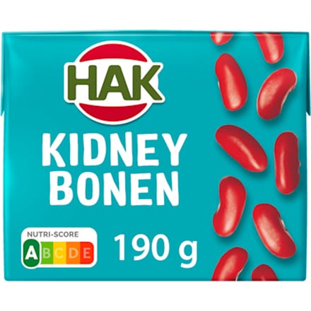 Kidneybonen in pak