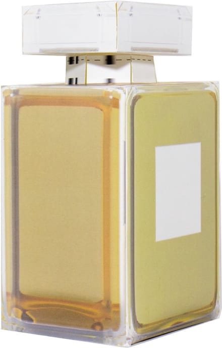 Papieren parfumflesje surprise - 42 x 12 x 13 cm - Kartent