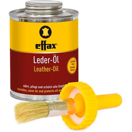 Leren olie met applicatorborstel Effol