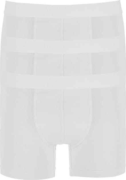ALAN RED Colin boxers (3-pack) - heren boxers normale lengte - wit