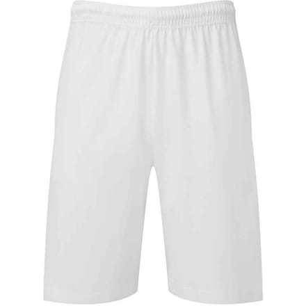Fruit of the Loom Unisex Jersey Shorts voor volwassenen (Wit)