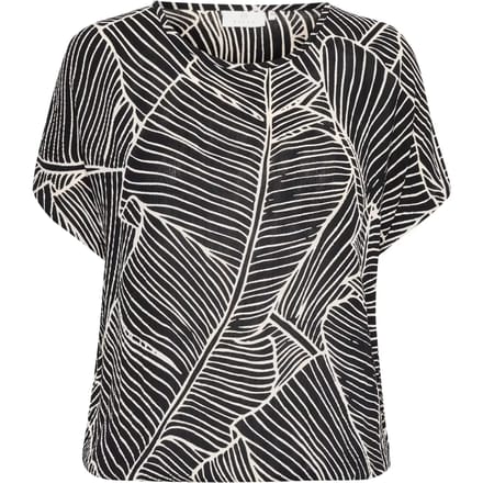 Kaffe KAamber SL Printed Dames Blouse - Maat 42