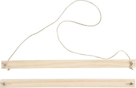 Poster hanger, H: 2 cm, D: 2,2 cm, B: 33,6 cm, 1 set