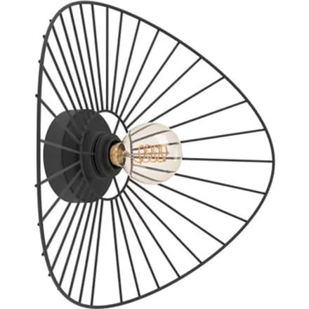 Eglo Wandlamp Casorzo L - Zwart - E27