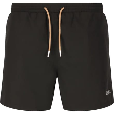 Badshort met logo Nou Veritas