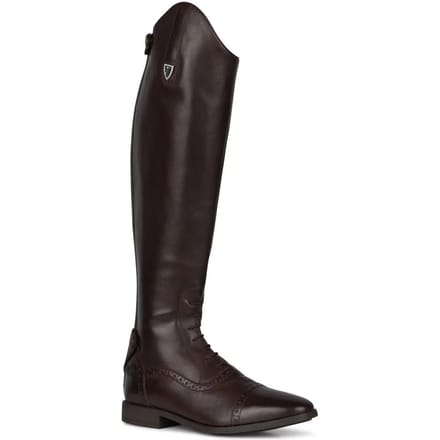 Horze Winslow Echt Leder Rijlaarzen, Dark Brown, 40 Normal
