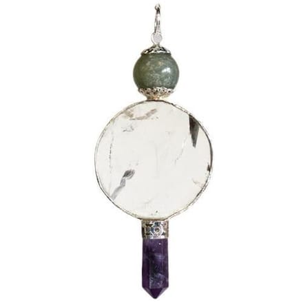 Ancient Wisdom - Decoratief beeld - LED displaystandaard met kristal - verlichting - presentatie - decoratie - geschenk - interieur - ornament