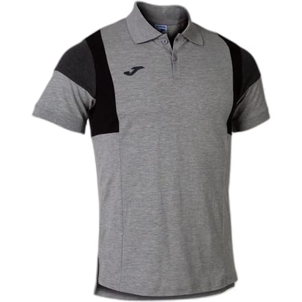 Joma Confort Iii Korte Mouw Poloshirt Grijs M Man