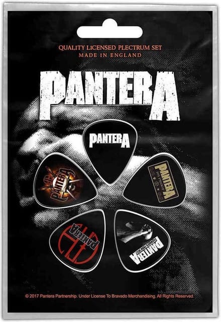 Pantera - Vulgar Display Of Power Plectrum - Set van 5 - Multicolours