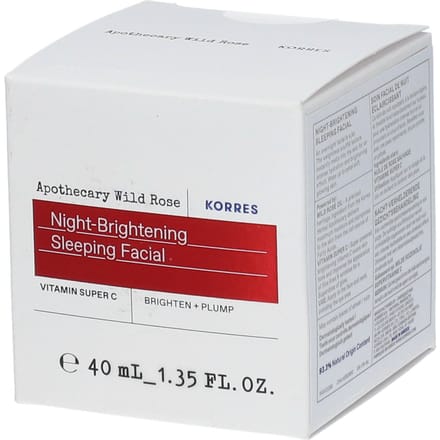 Korres Rose Sauvage D'Apothicaire Verhelderende Nachtverzorging 40 ml