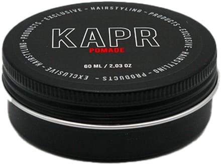 KAPR Pomade 60ml – Haar Pomade Mannen – Waterbasis – Medium Hold – High Shine – Reisformaat