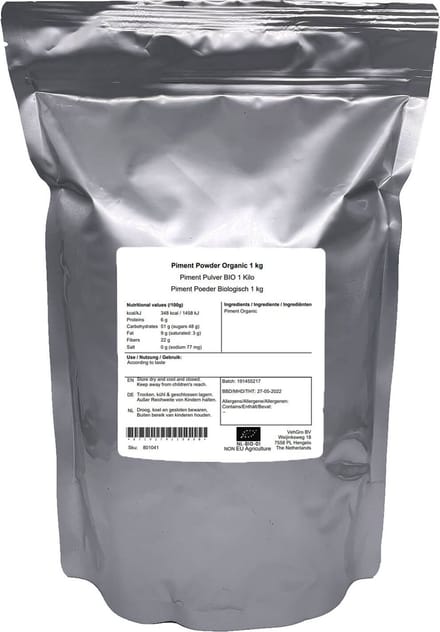 Pimentpoeder - 1 Kg - Holyflavours