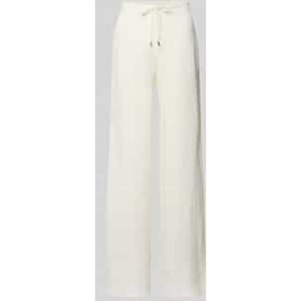 relaxed fit linnen broek met all-overprint model 'FONTE'