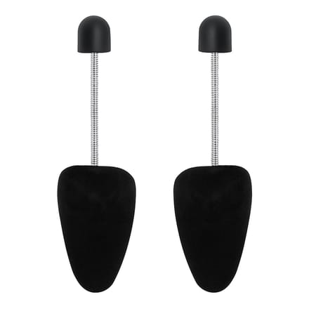 Velours schoenspanners Contour Men Flex – heren schuimspanners met veer