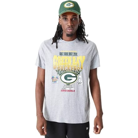 New Era T-shirt Grijs