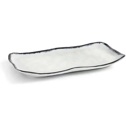 Rechthoekig melamine dienblad Lacor Sea 29x17,5x3 cm